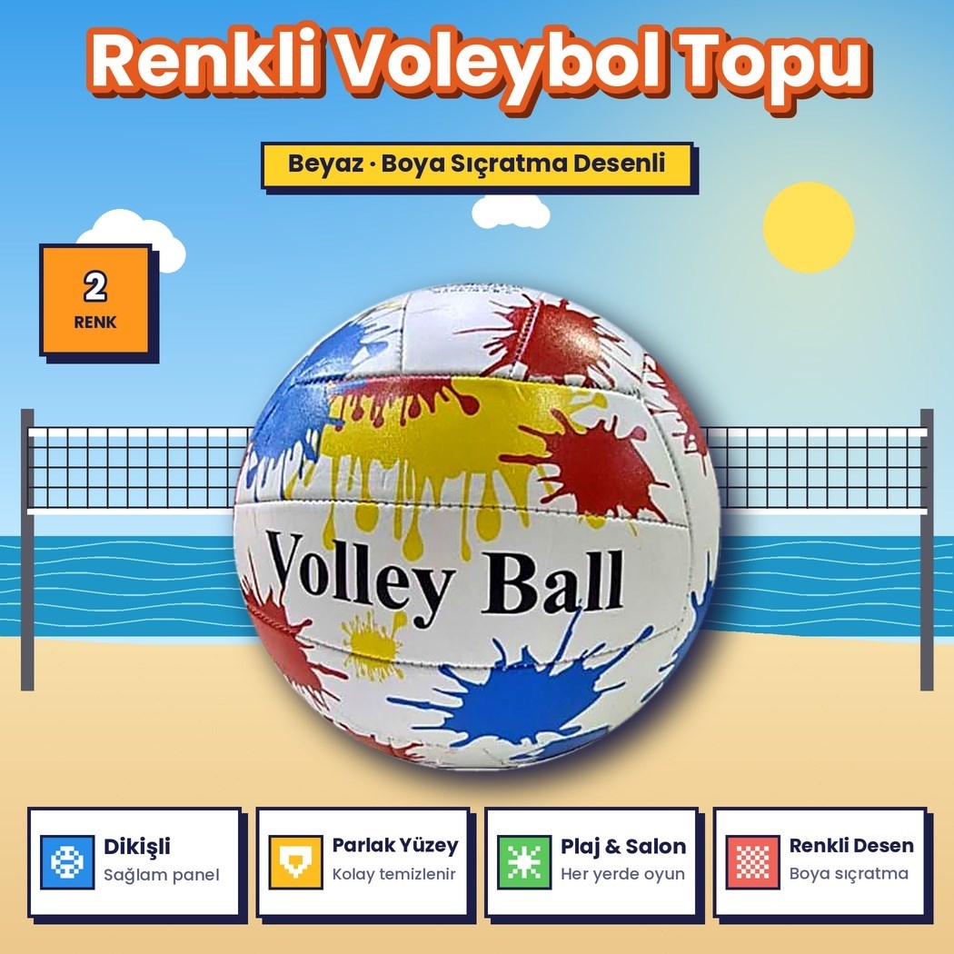 Voleybol Topu Abn Dikişli 235gr