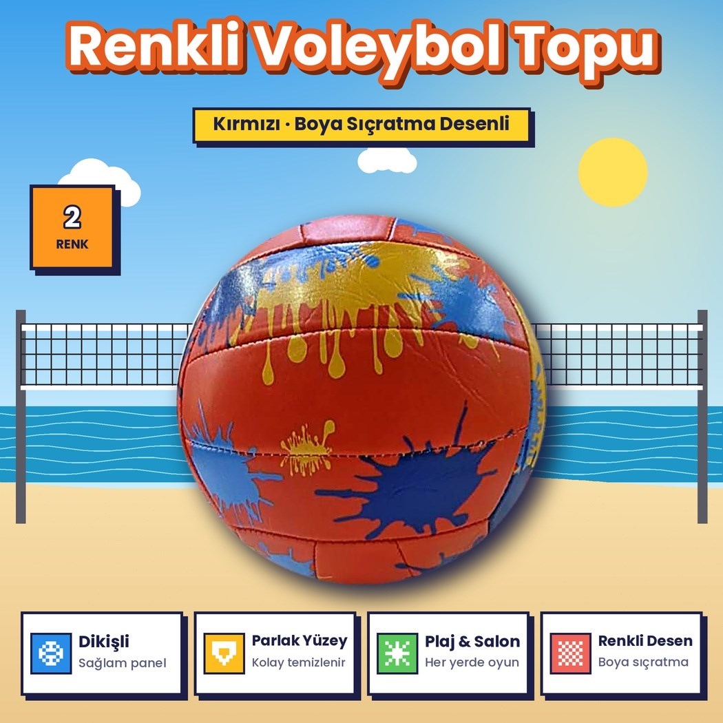 Voleybol Topu Abn Dikişli 235gr