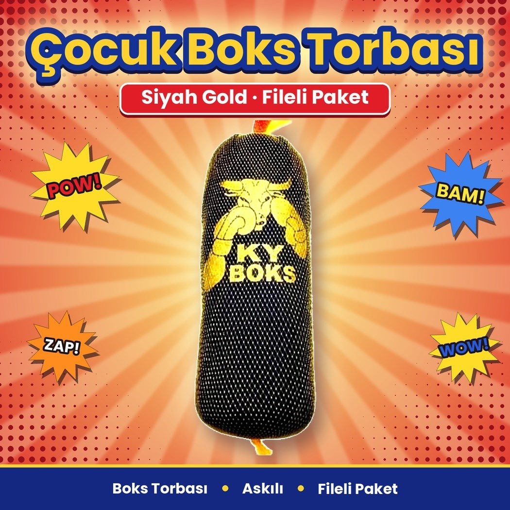 Boks Torbası 40cm*18cm Çap Eldivenli