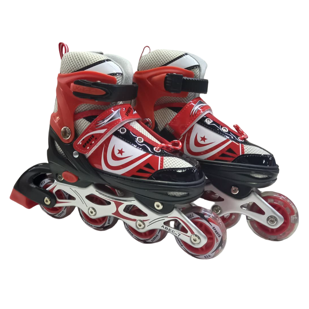 Paten Işıklı 8803 Large 39-42 Kırmızı Dikişli