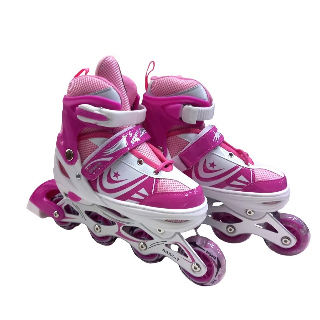 Paten Işıklı 8801 Small 31-34 Pembe Dikişli
