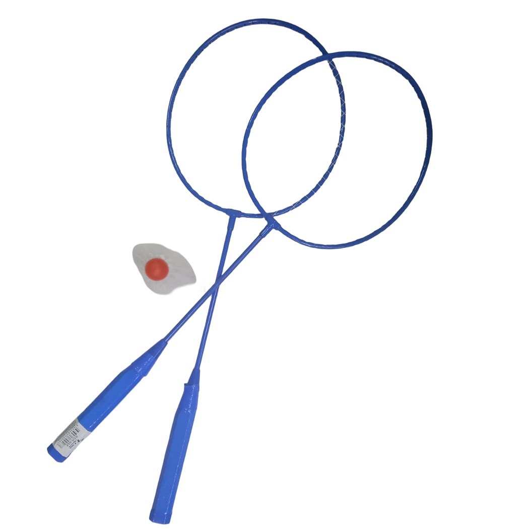 Badminton Raket Set 2li Renkli Saplı