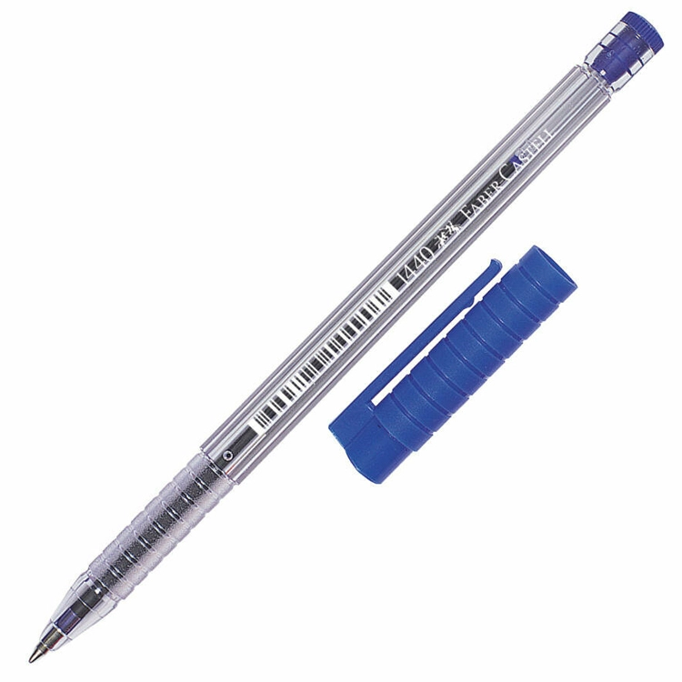 Faber Castell Tükenmez Kalem 1440 0.8 Mm Mavi 10 Adet