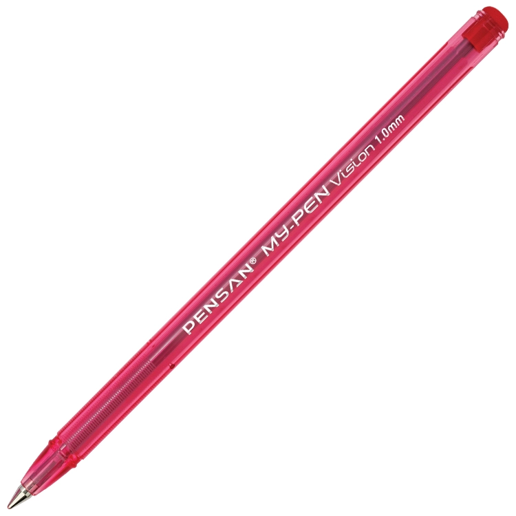Pensan My-Pen Tükenmez Kalem 2210 Kırmızı 25 li