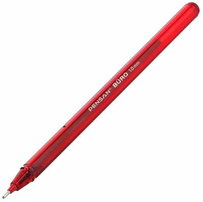 Pensan 2270 Büro Tükenmez Kalem 1 Mm Kırmızı 50’li Paket