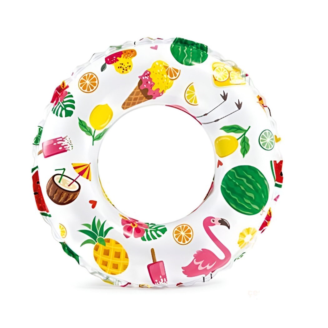 İntex 59241NP Desenli Simit 61cm