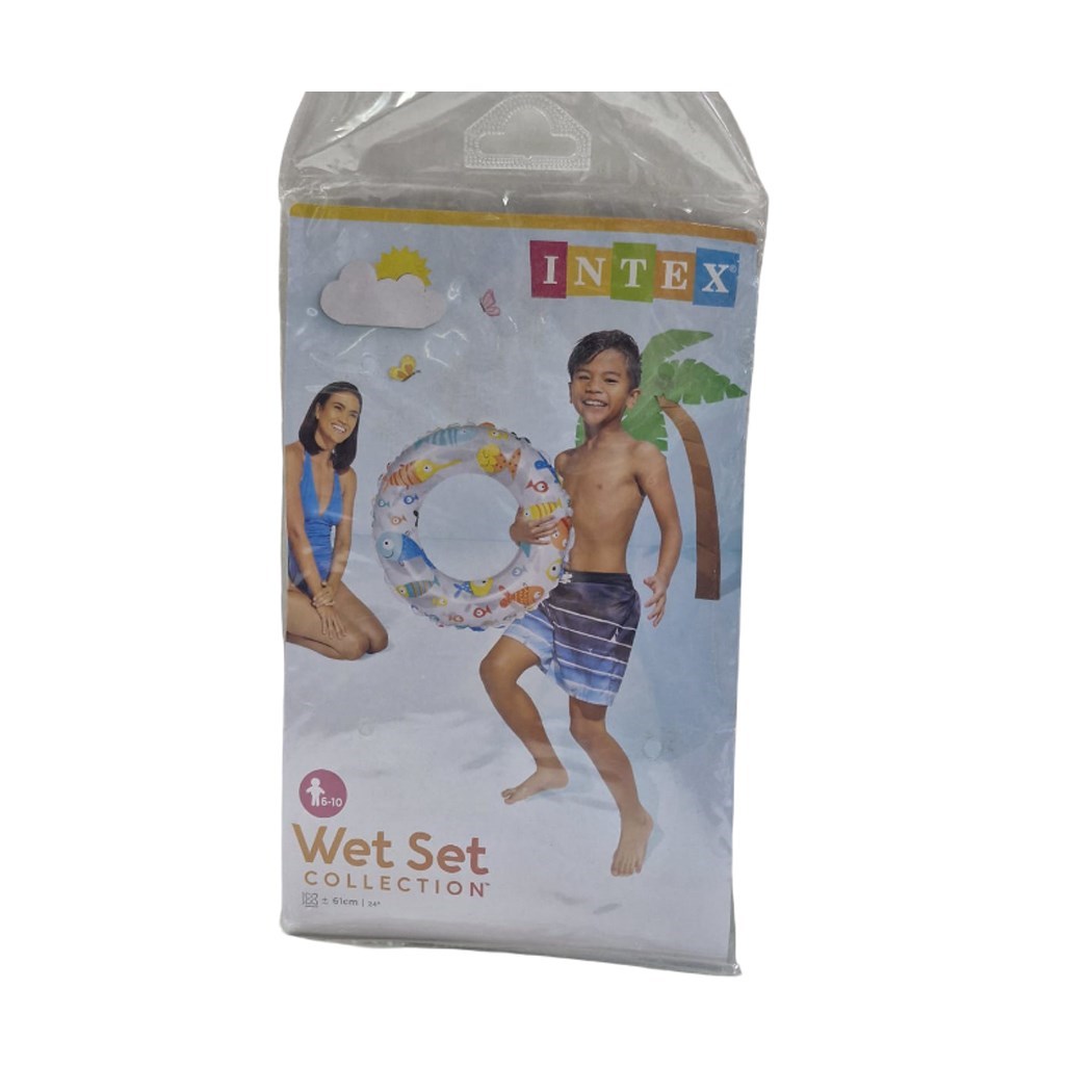 İntex 59241NP Desenli Simit 61cm