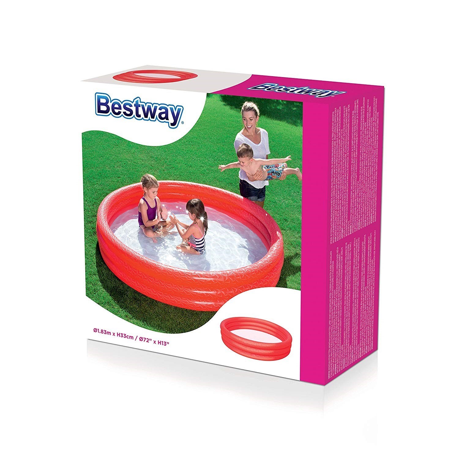Bestway 51027 Havuz 3 Bölmeli 183*33cm