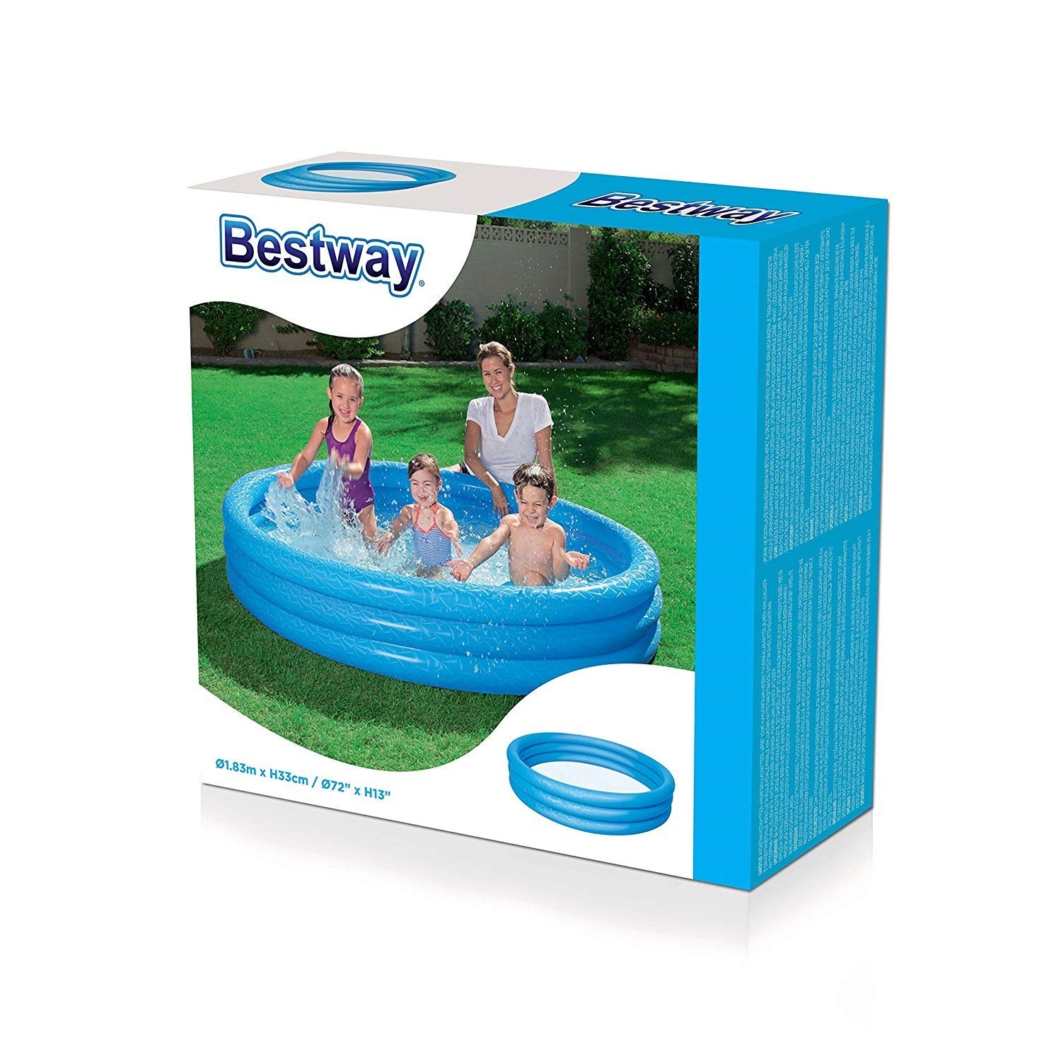 Bestway 51027 Havuz 3 Bölmeli 183*33cm
