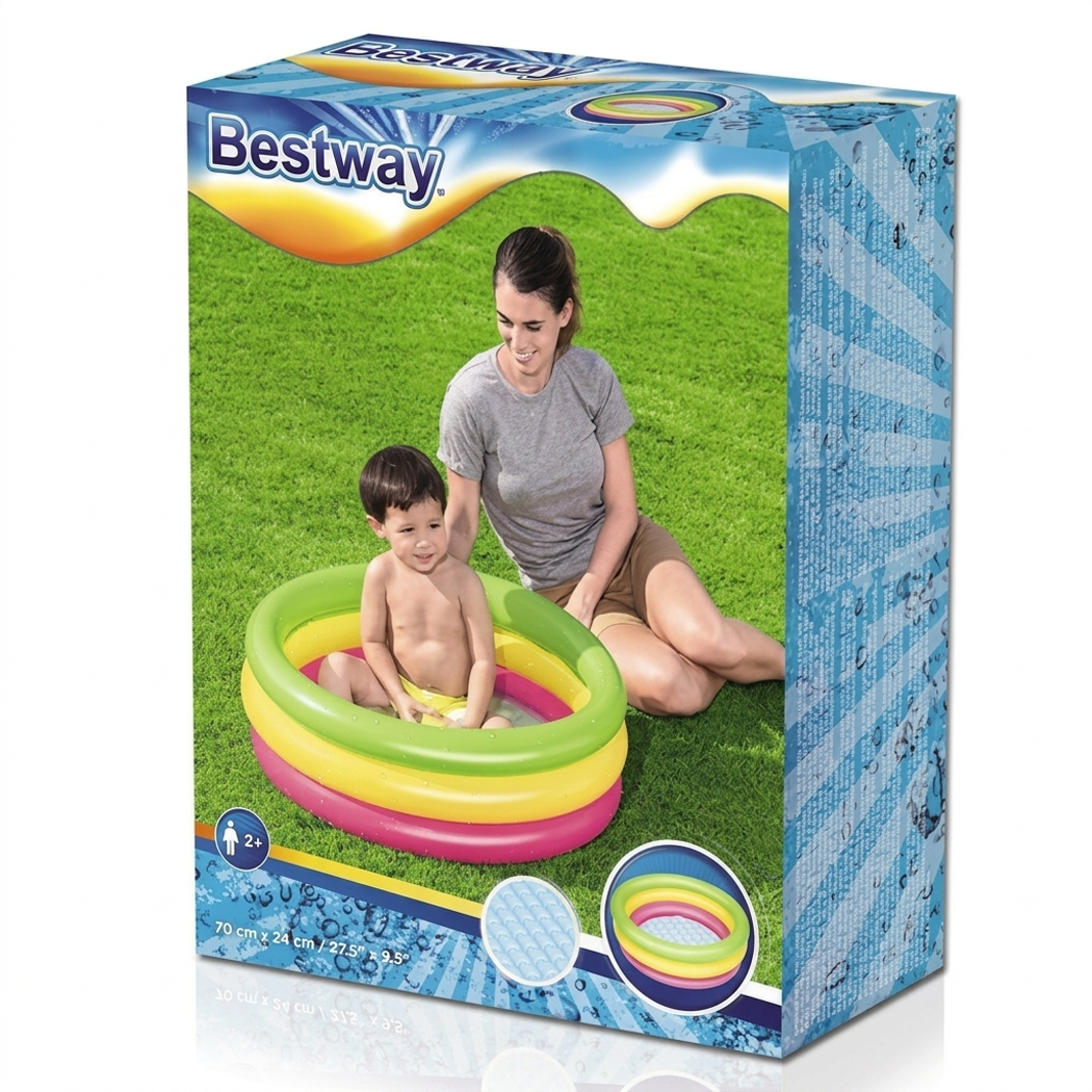 Bestway 51128 Havuz 3 Bölmeli 70*24cm