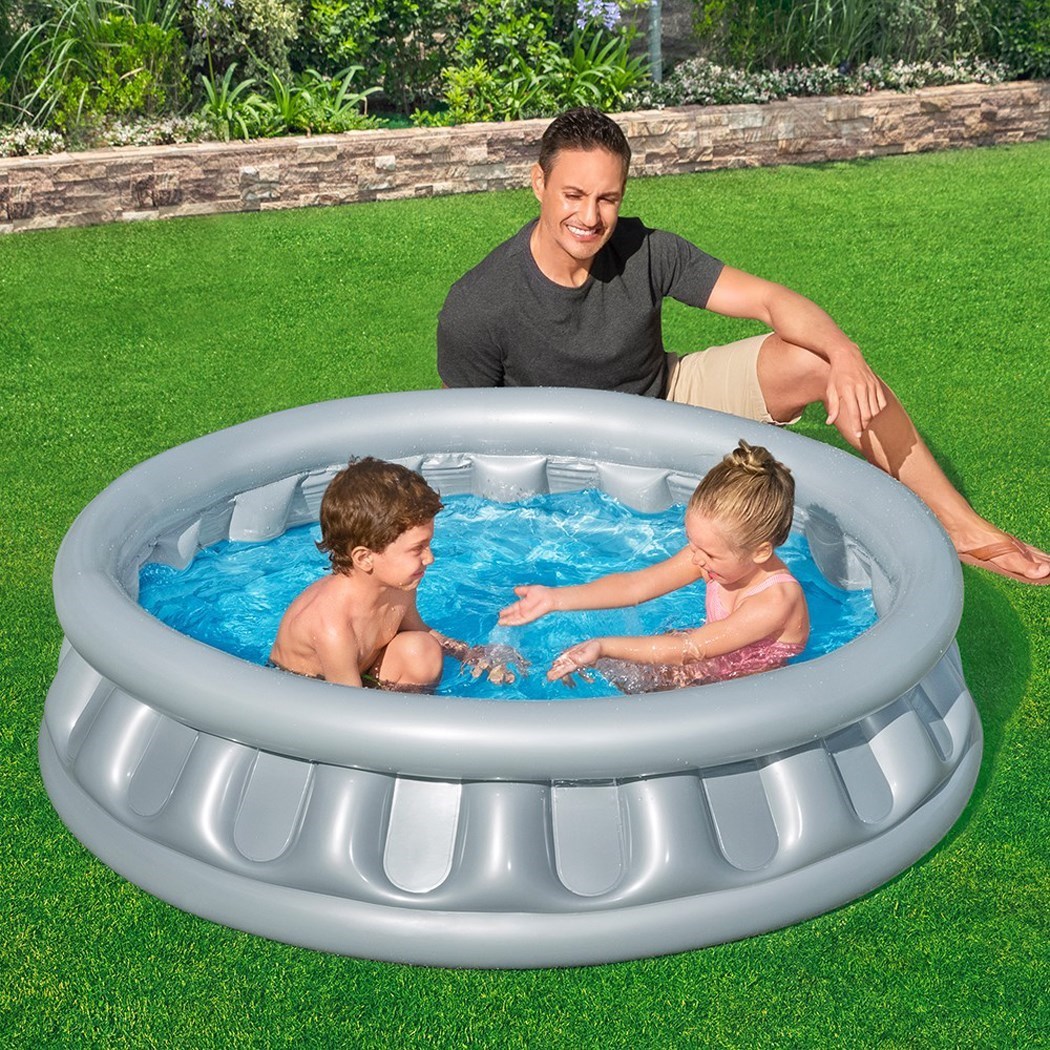 Bestway 51080 Havuz Metalik Gri 152*43cm