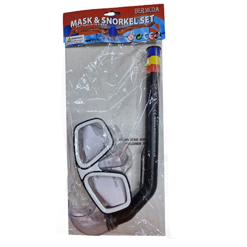 Bermuda AK408 Snorkel Maske Set