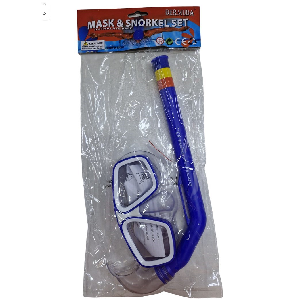 Bermuda AK408 Snorkel Maske Set
