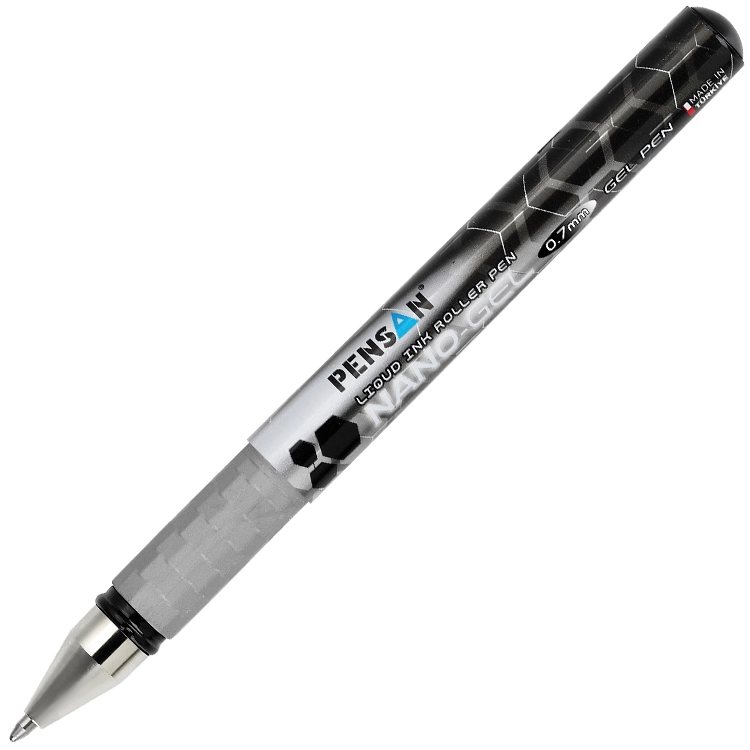Pensan Nano Gel Roller Kalem 06020 Siyah 0.7 Mm 