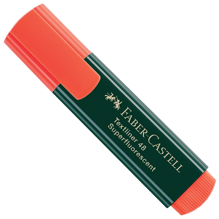 Faber Castell Fosforlu Kalem 1548 Turuncu