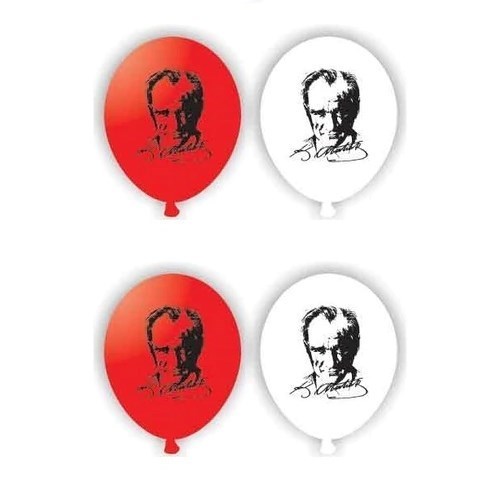 Atom Balon Atatürk Baskılı 100lü