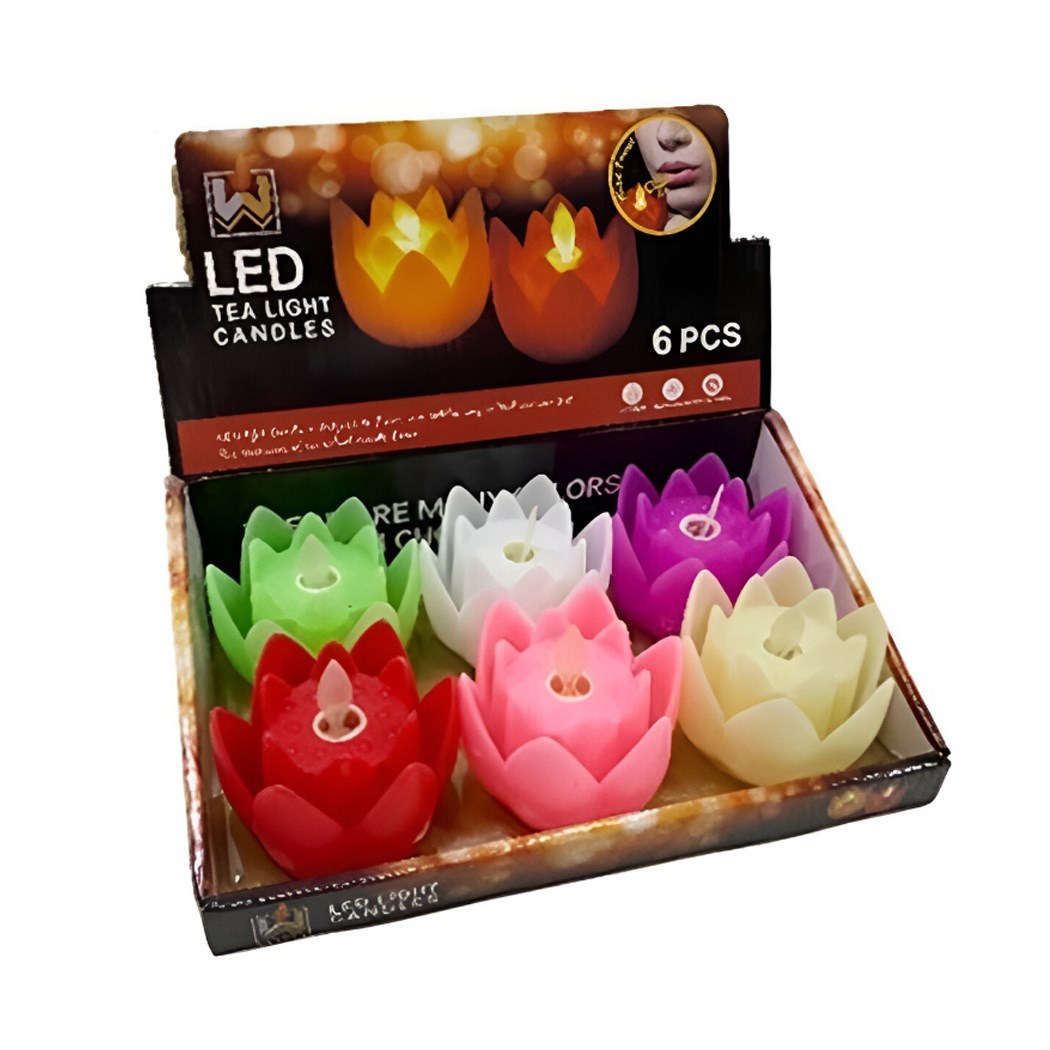 Princo PR7634-5 Pilli Dekor Çiçek Led 6lı