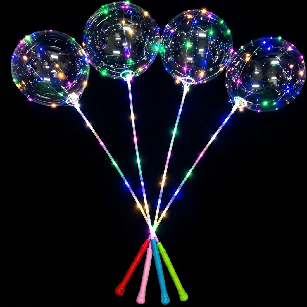 Işıklı Balon Pil Dahil Komple Set İthal