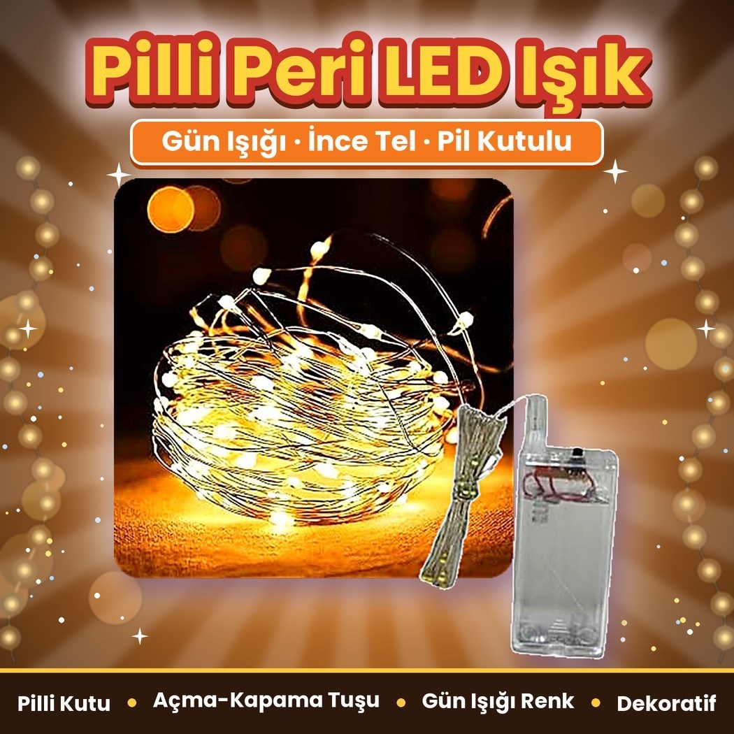 Pilli Peri Led C2 3m Led Gün Işığı