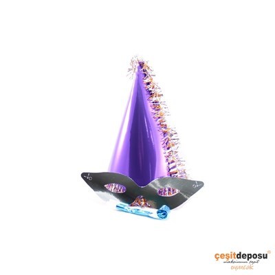 Yılbaşı Karton Kukuleta-Katyon Set 3pcs