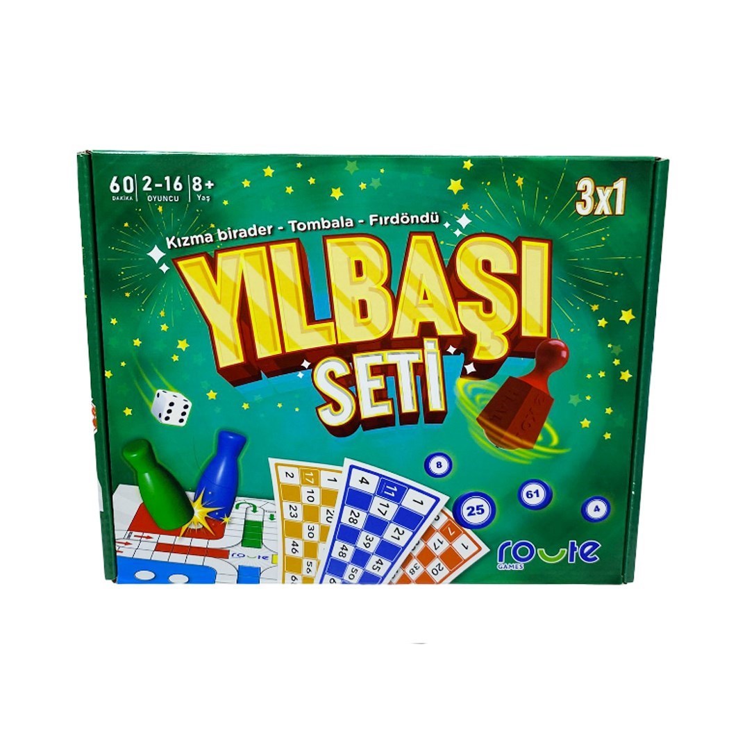 Kutulu 3lü Yılbaşı Oyun Seti 0448