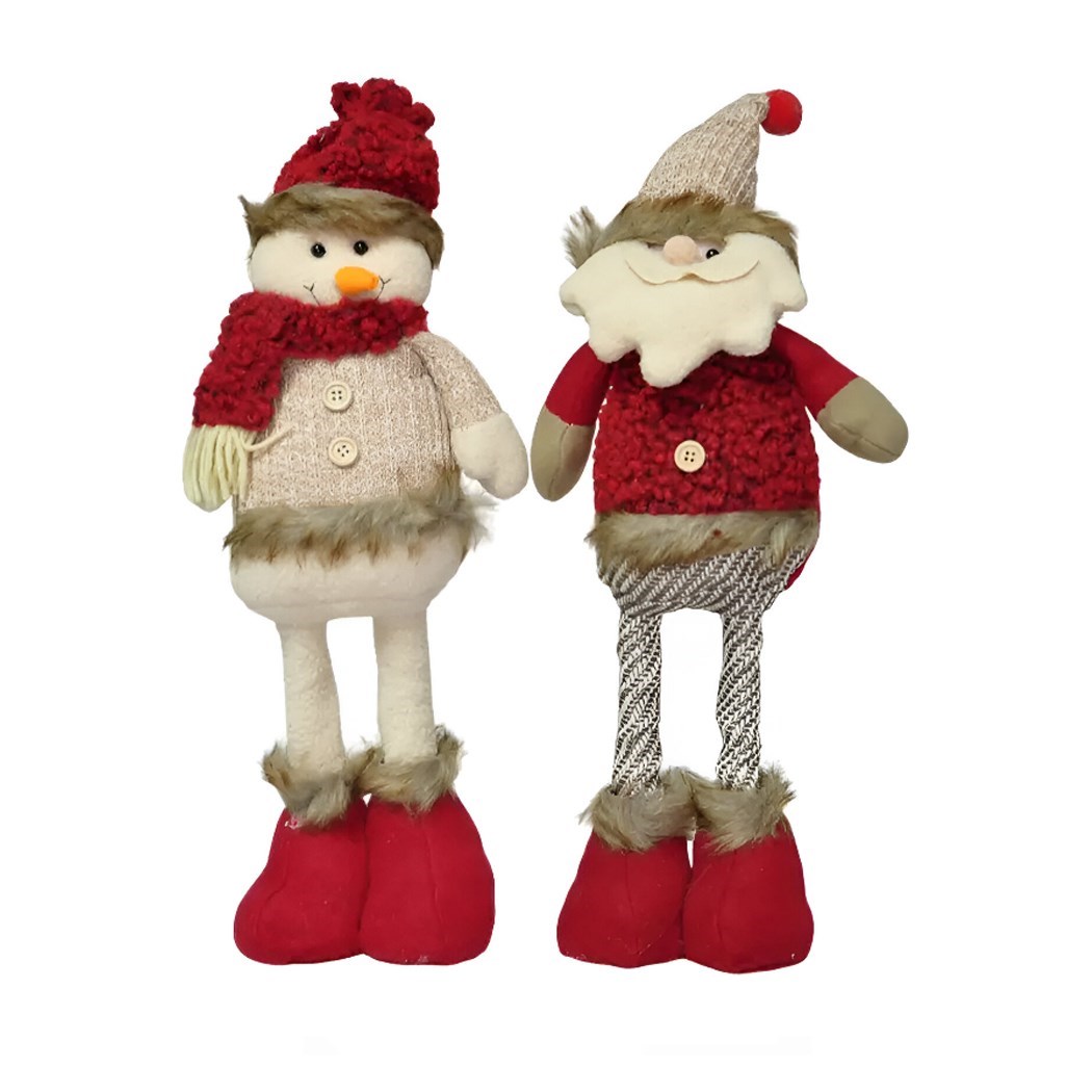 Yılbaşı 20068038 Kardan Adam Kırmızılı Figür 50cm