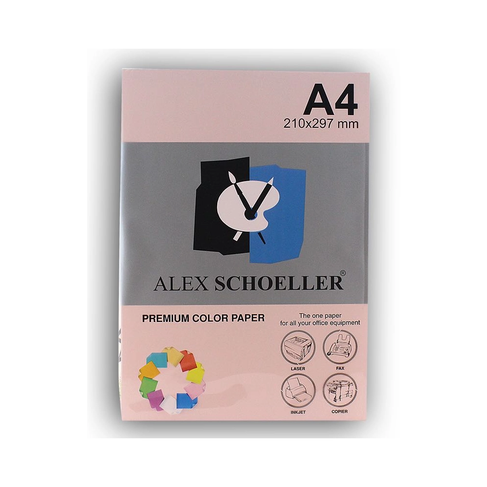 Alex Schoeller Fotokopi Kağıdı A4 500’Lü Gül Alx-540