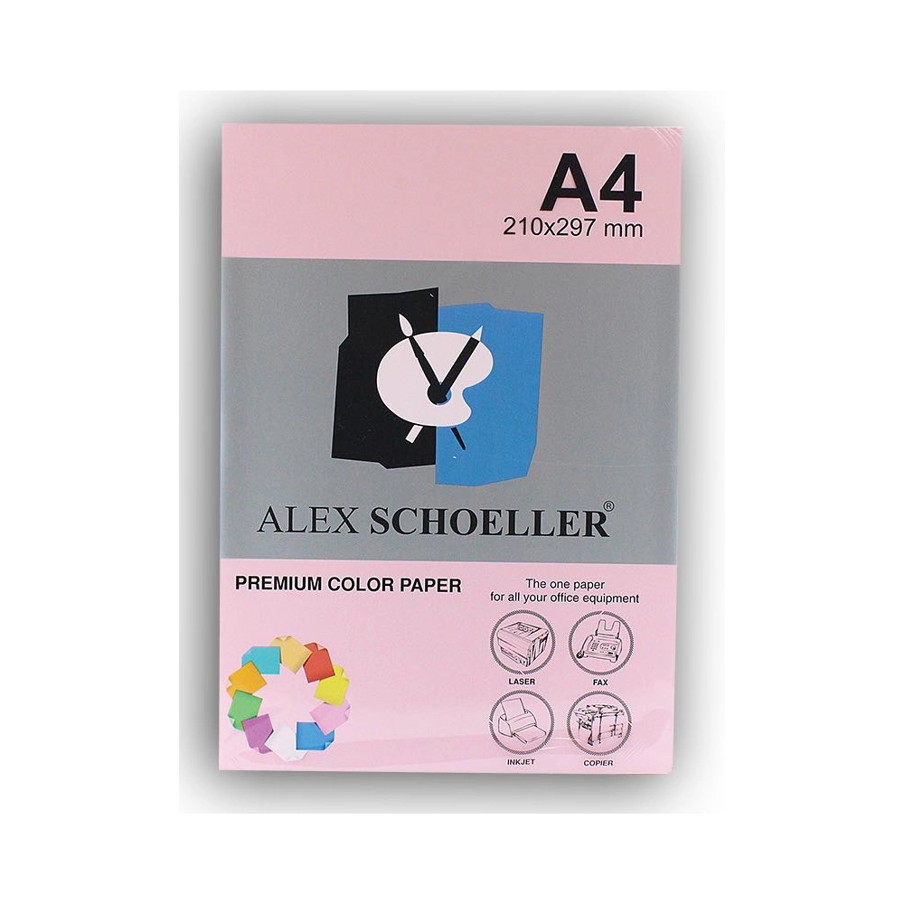 Alex Schoeller Fotokopi Kağıdı A4 500’Lü Pembe