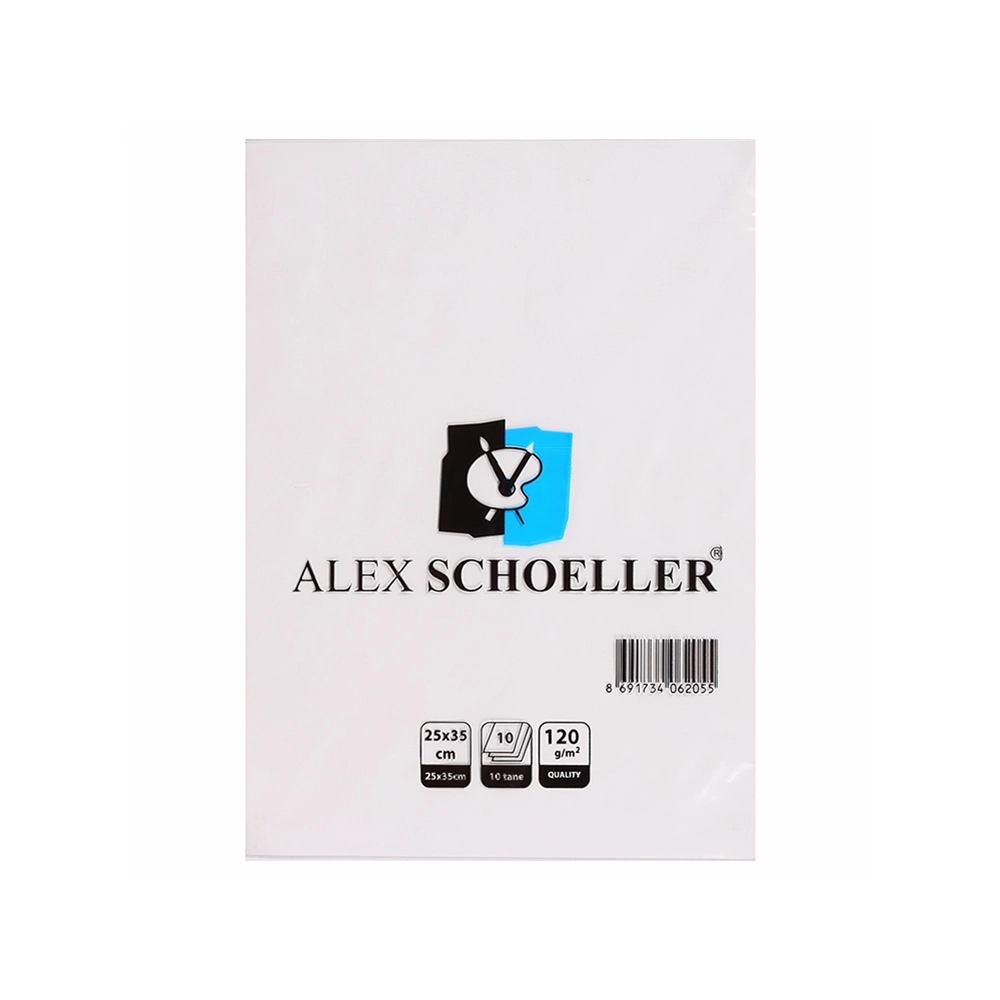 Alex Schoeller Resim Kağıdı 25X35 Cm 120 Gram 10’Lu