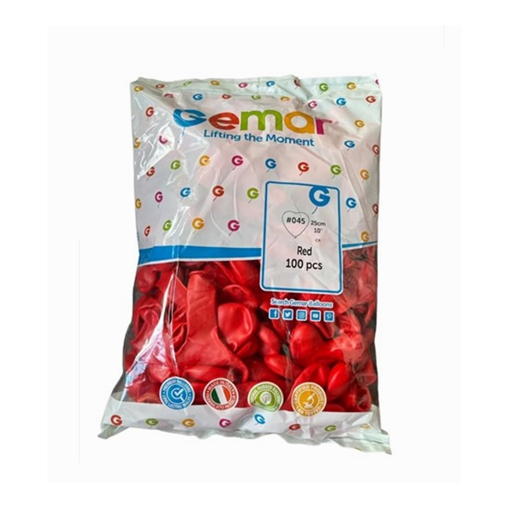 Balon%20Gemar%20Kırmızı%2010inch%20100lü