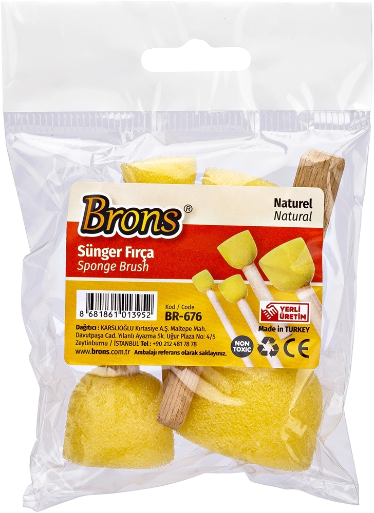BRONS SÜNGERLİ TAMPON 4’LÜ