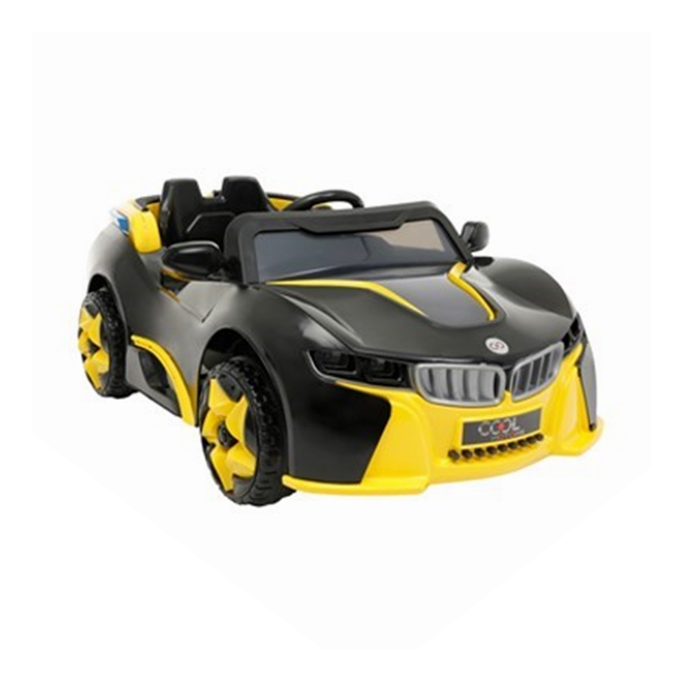 Cool Motors 59787 F8 12V Akülü Araba Siyah-Sarı