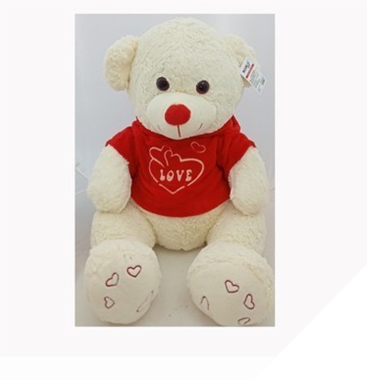 Damla 1080-1 Kapşonlu Ayı 80cm