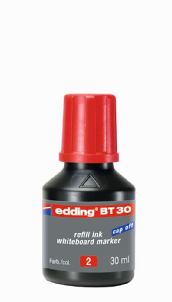 Edding BT30 Tahta Kalem Mürekkebi Kırmızı