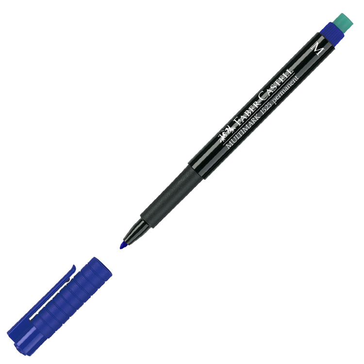 Faber Castell Asetat Kalem (M) Mavi