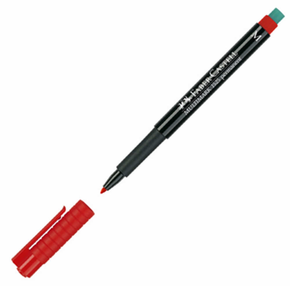 Faber Castell Asetat Kalemi M Kırmızı