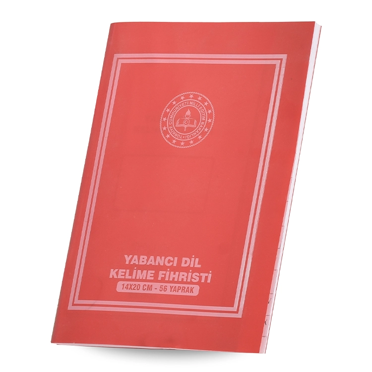 Gülpaş 14*20 Yabancı Dil Kelime Defteri 