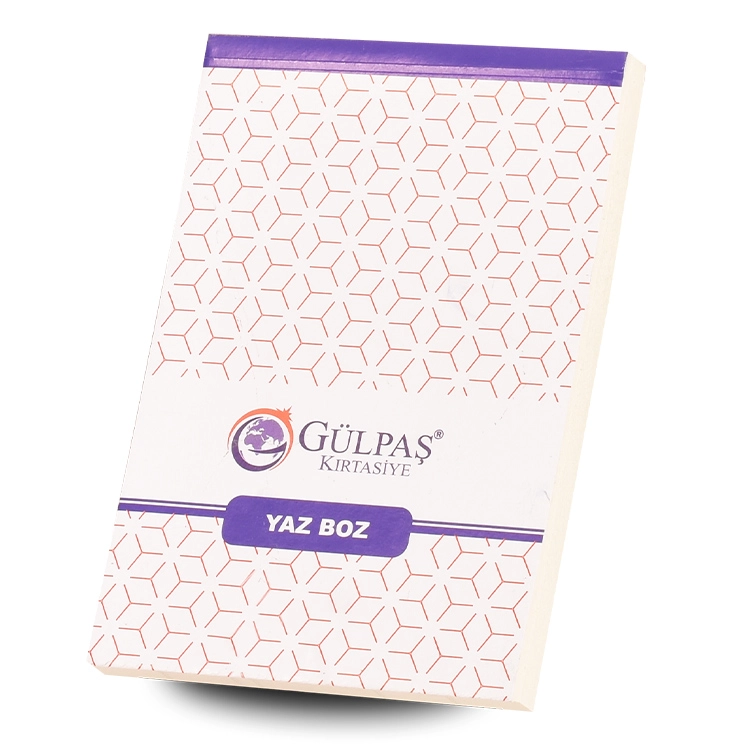 Gülpaş 9.5*16 Yazboz Fişi 6 Bölmeli 