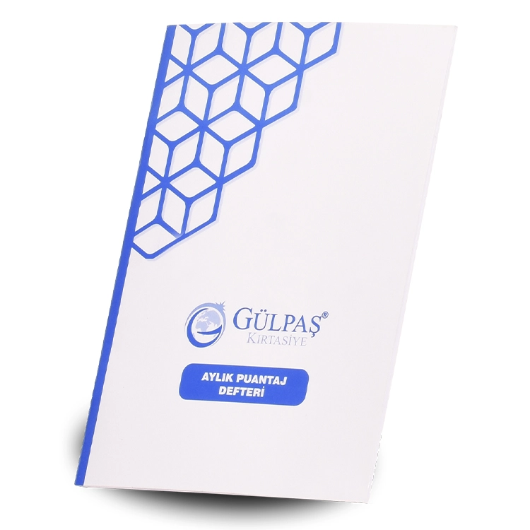 Gülpaş 14*20 Aylık Puantaj Defteri 12 Yaprak Büyük