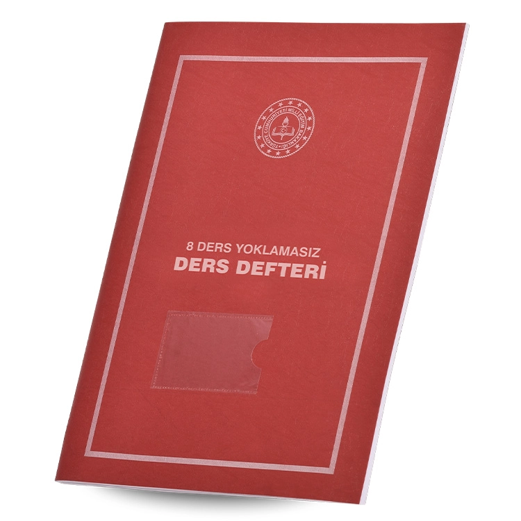 Gülpaş 25*35 Plastik Kapak Ders Defteri 8 Ders 