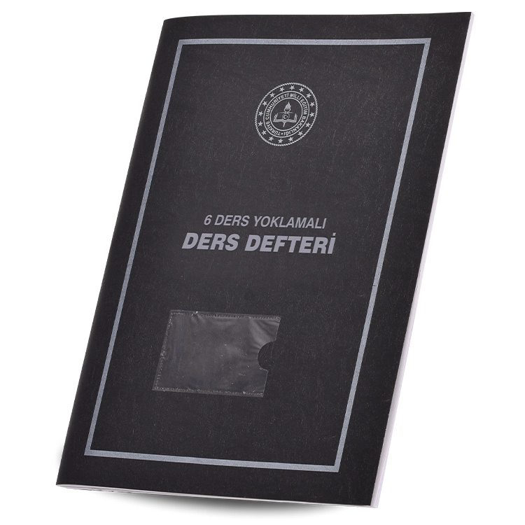 Gülpaş 25*35 Plastik Kapak Ders Defteri 6 Ders Yoklamalı