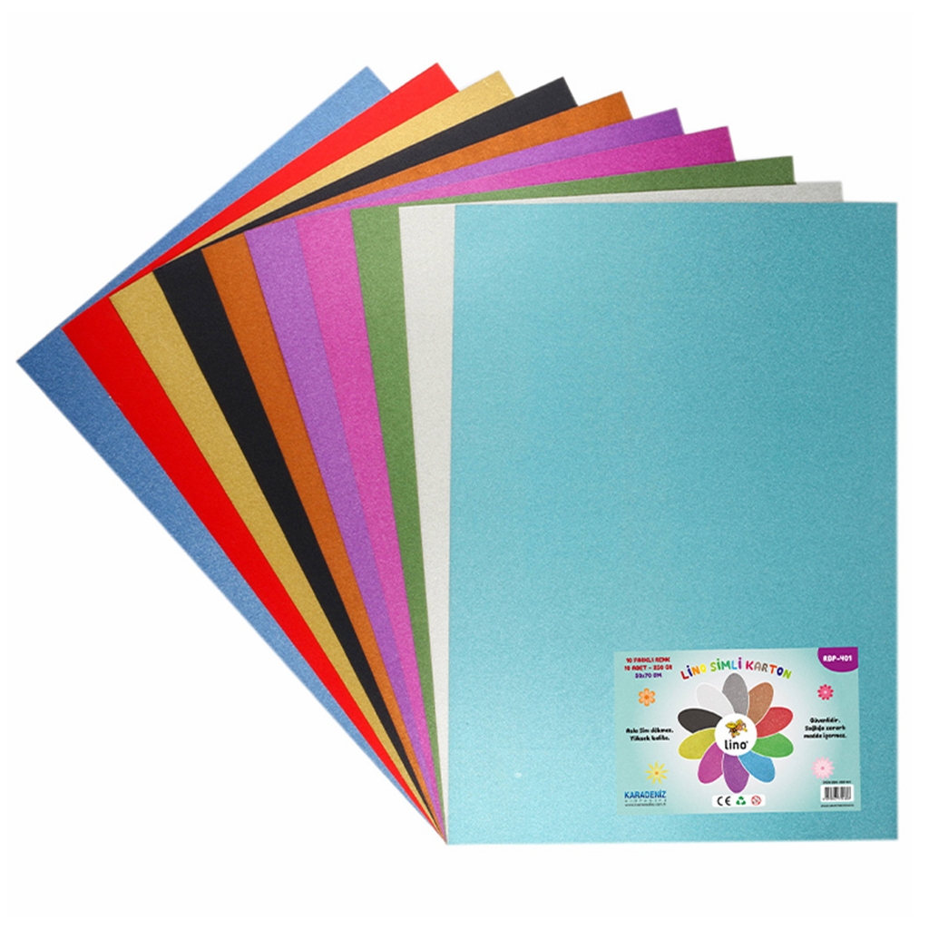 Lino Simli Karton 50*70 Cm 10Lu 250 Gr 