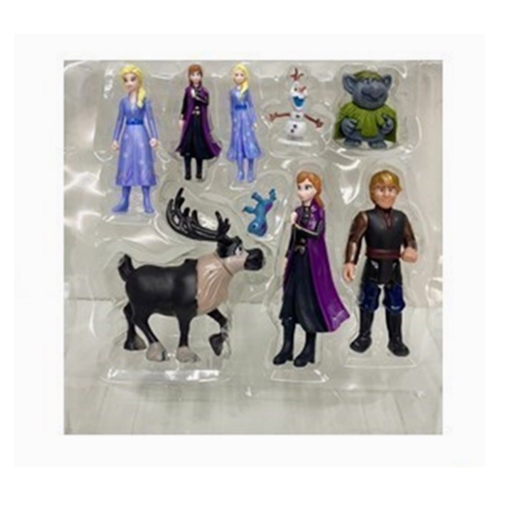 Kutulu JM2020 Karater Buzlar Kızı Figür Set 9pcs