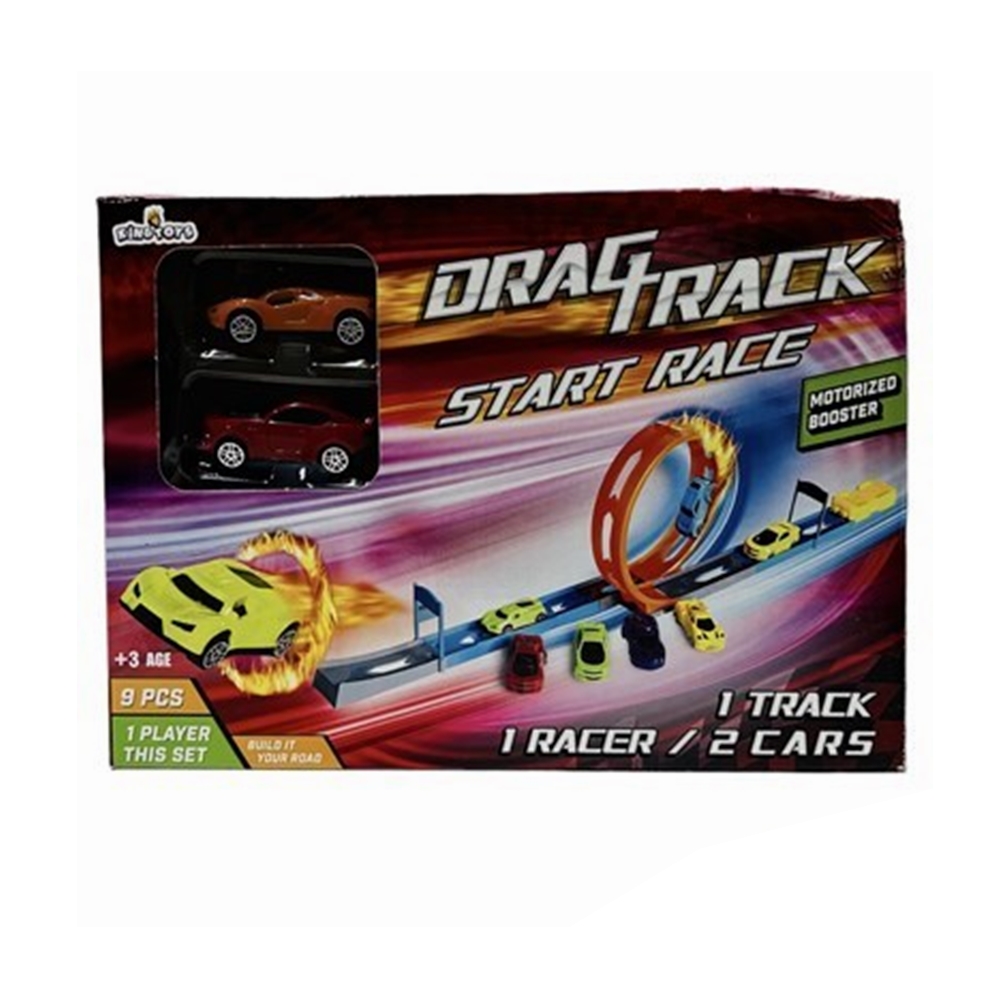 King%20Toys%20FTH02%20Drag%20Track%20Yarış%20Pisti%209pcs