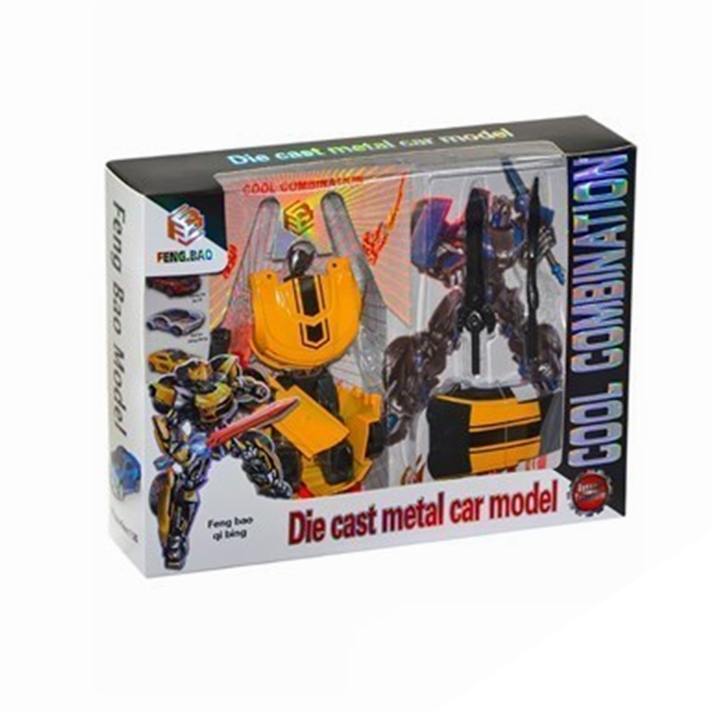 Kutulu Metal FB112 Transformens Robot