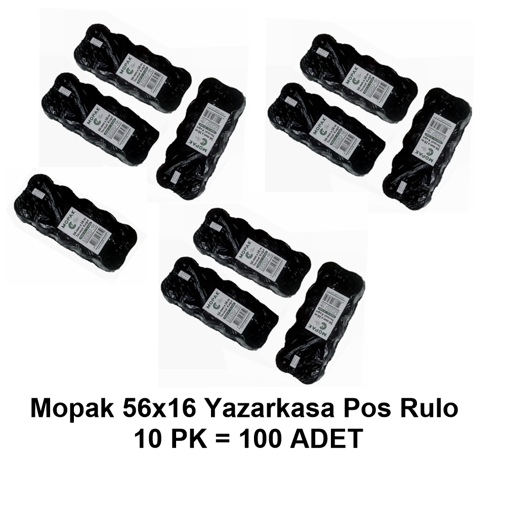 Mopak 56X16 Mt Termal Pos Rulo 100 Adet