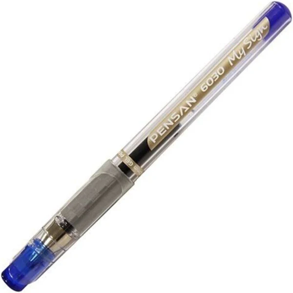PENSAN MY SIGN JEL ROLLER İMZA KALEM MAVİ 1mm