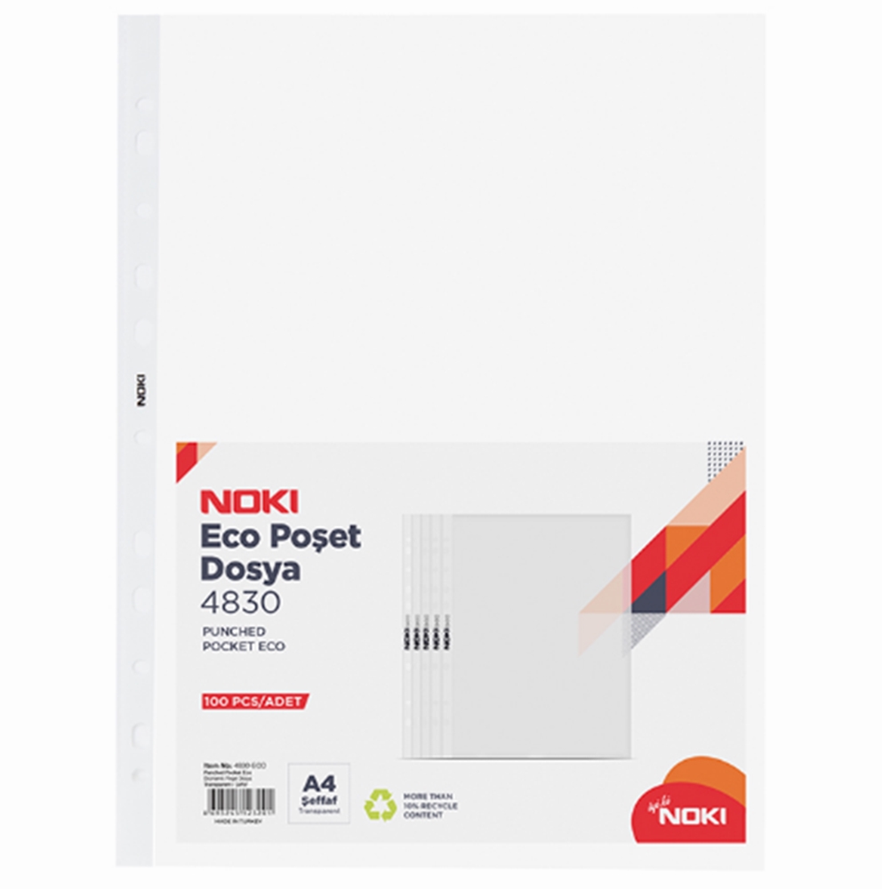 Noki Eco 100-Lü Poşet Dosya