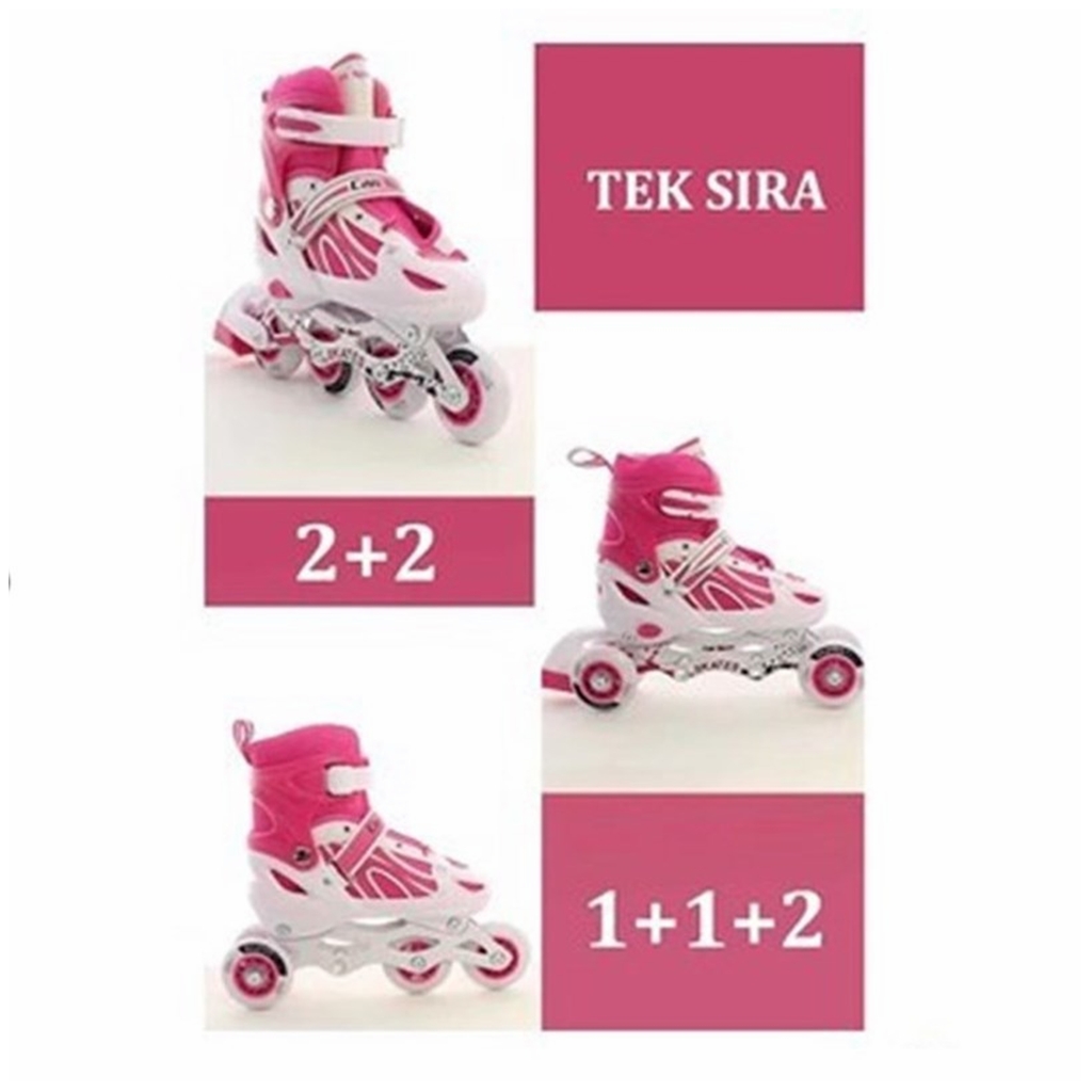Paten%20Işıklı%20Large%2038-41%20Pembe%20Dikişli