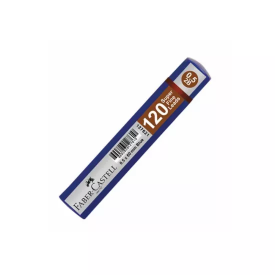 Faber Castell Min  0.5 Mm 2B 60 Mm 120’Li Mavi